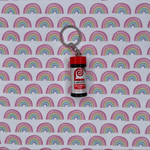 Lawry’s Seasoning Keychain | Handmade | Mini Brands | Quirky | Fun | NWOT - Picture 3 of 15